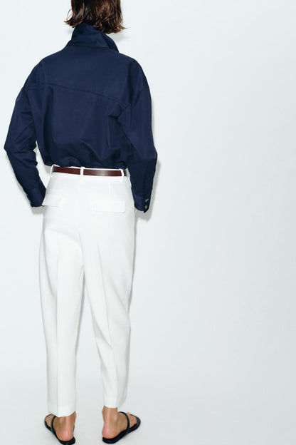 HIGH-NECK SHIRT