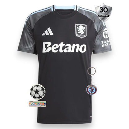 Aston Villa Camiseta Visitante 2025/26