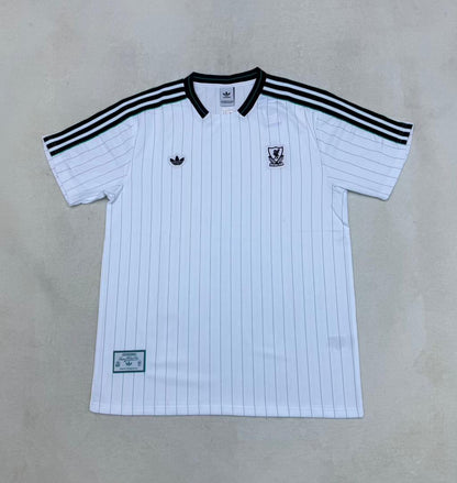 Liverpool adidas Icons White Camiseta 2025/26