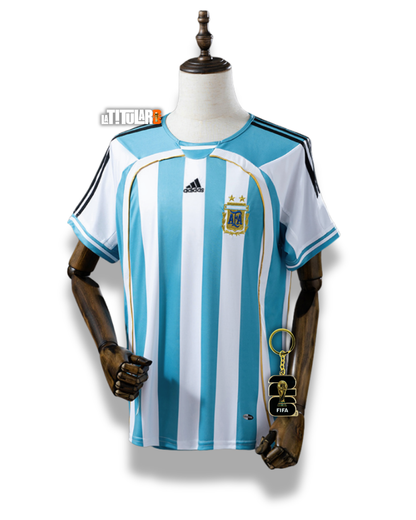 Argentina Camiseta Local 2006 - Retro