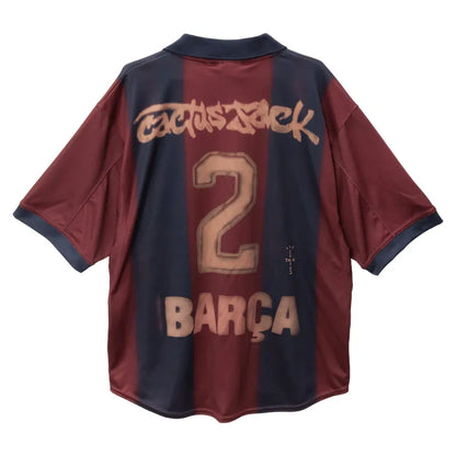 Travis Scott Camiseta Local 2000/01 - Retro - x FC Barcelona Skeleton