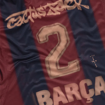 Travis Scott Camiseta Local 2000/01 - Retro - x FC Barcelona Skeleton