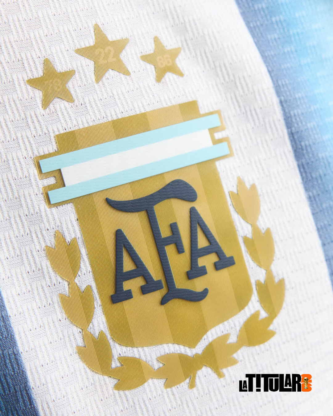 Argentina Mundial Camiseta Local 2026 - Versión Jugador