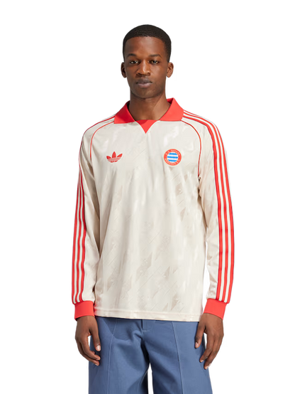 Bayern Munich Adidas Originals JSY Camiseta - Off White LFSTLR