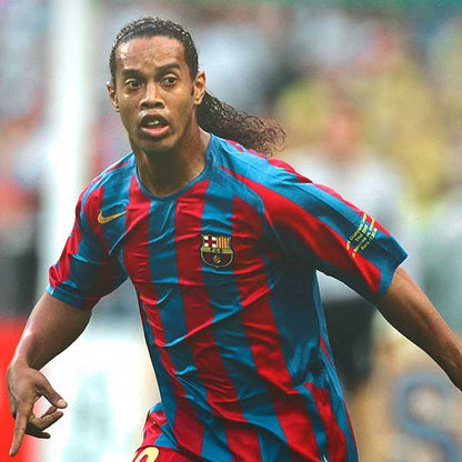 Barcelona Camiseta Local 2006/07 - Retro - RONALDINHO #10