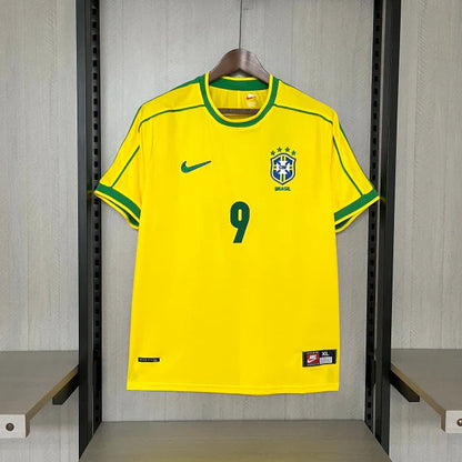Brasil Camiseta 1998/99 - Retro - RONALDO #9
