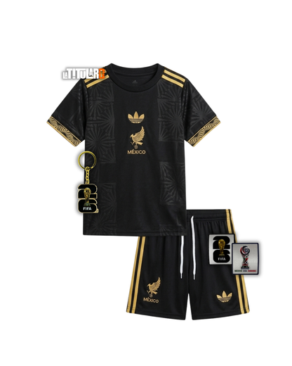 México Gold Camiseta 2025/26 - Niños