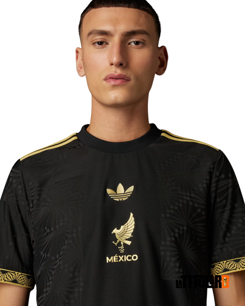 México Player Negra Camiseta 2025/26 - Versión Jugador - Edición Especial