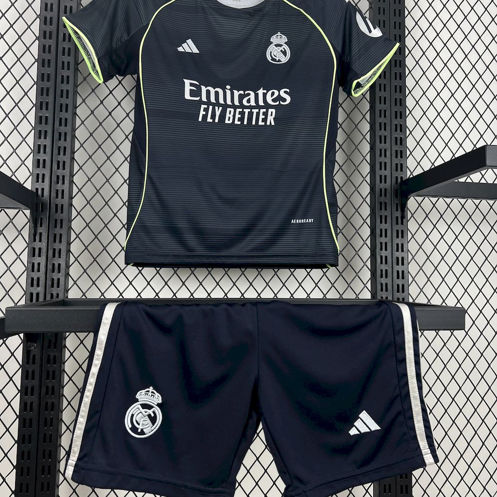 Real Madrid Camiseta Visitante 2025/26 - Niños