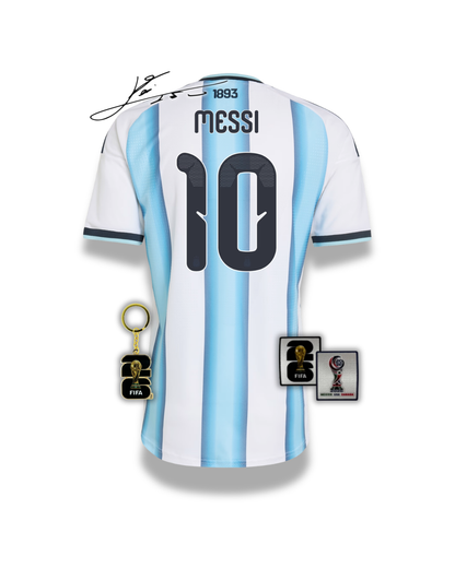 Argentina Mundial Camiseta Local 2026 #10 MESSI - Versión Jugador