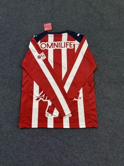 Chivas Guadalajara Camiseta Local 2025/26 - Manga Larga