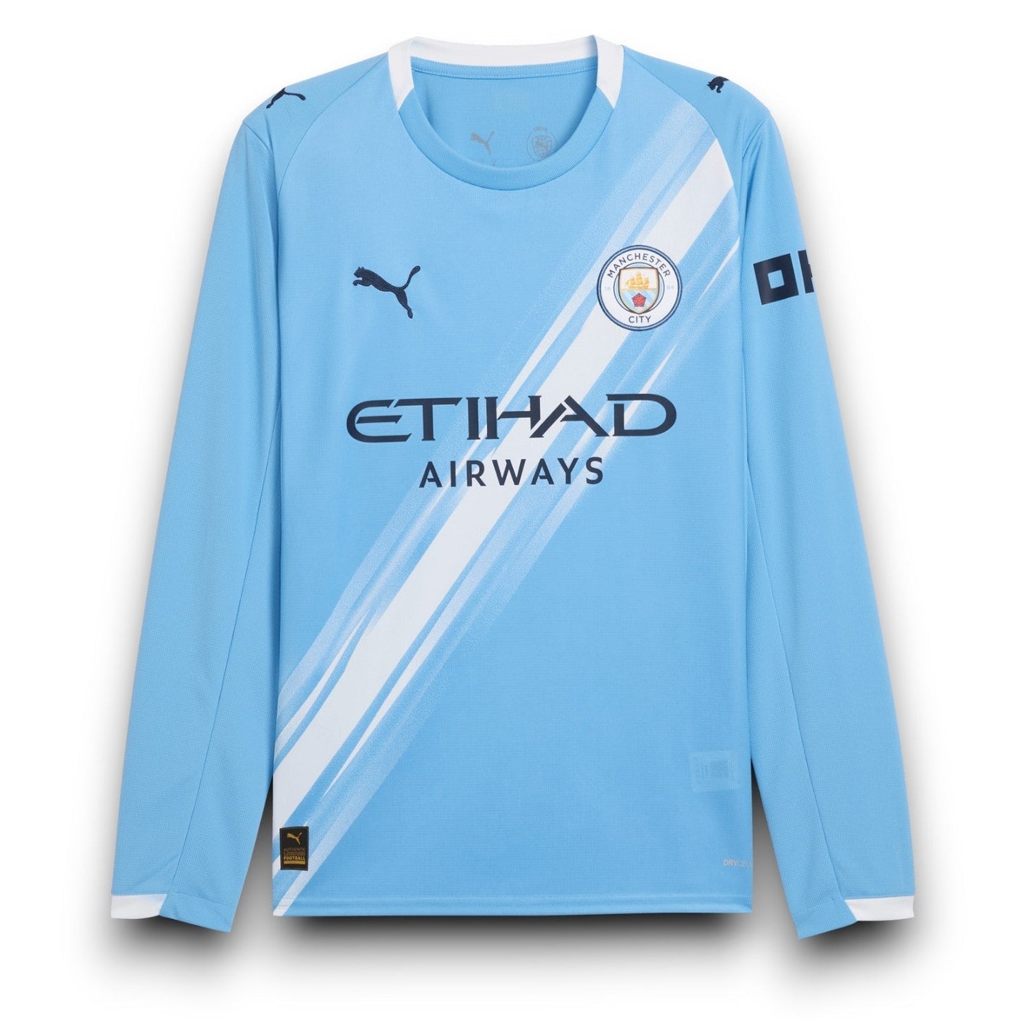 Manchester City Camiseta Local 2025/26 - Manga Larga