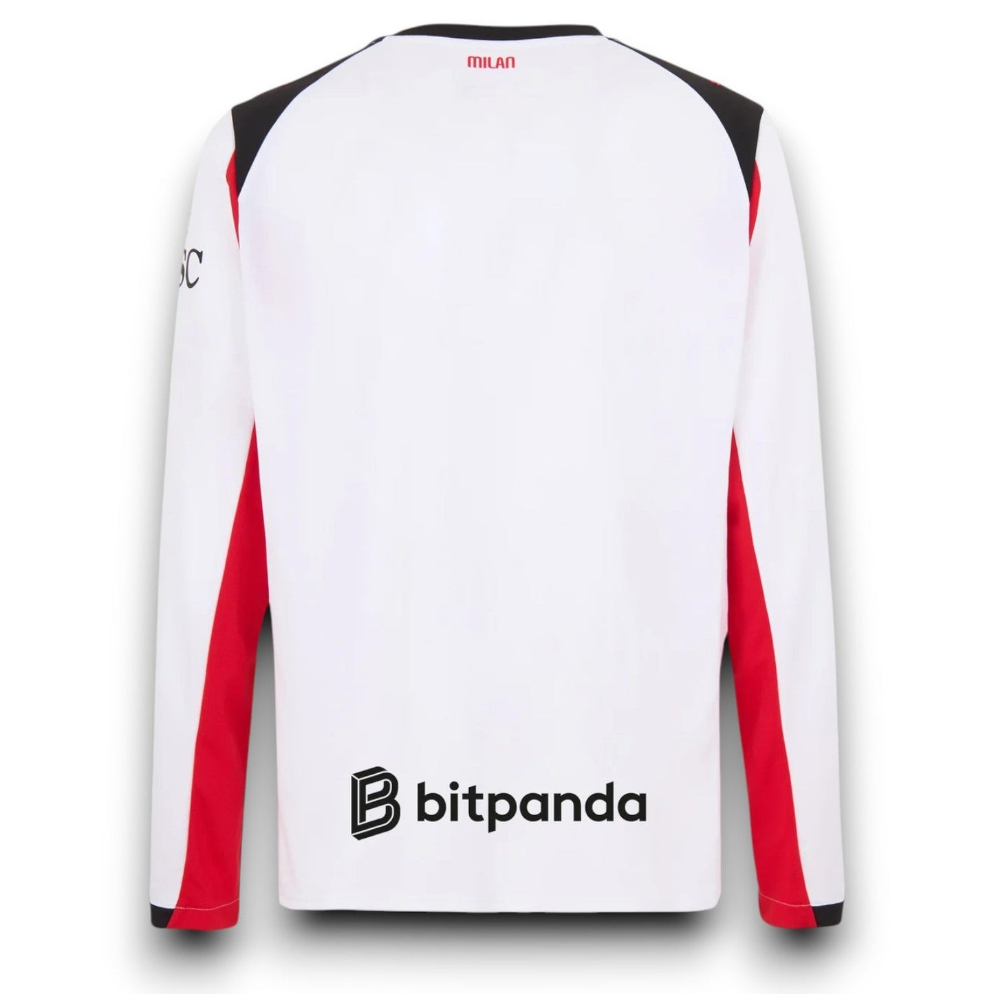 AC Milan Versión Jugador Camiseta Visitante 2025/26 - Manga Larga
