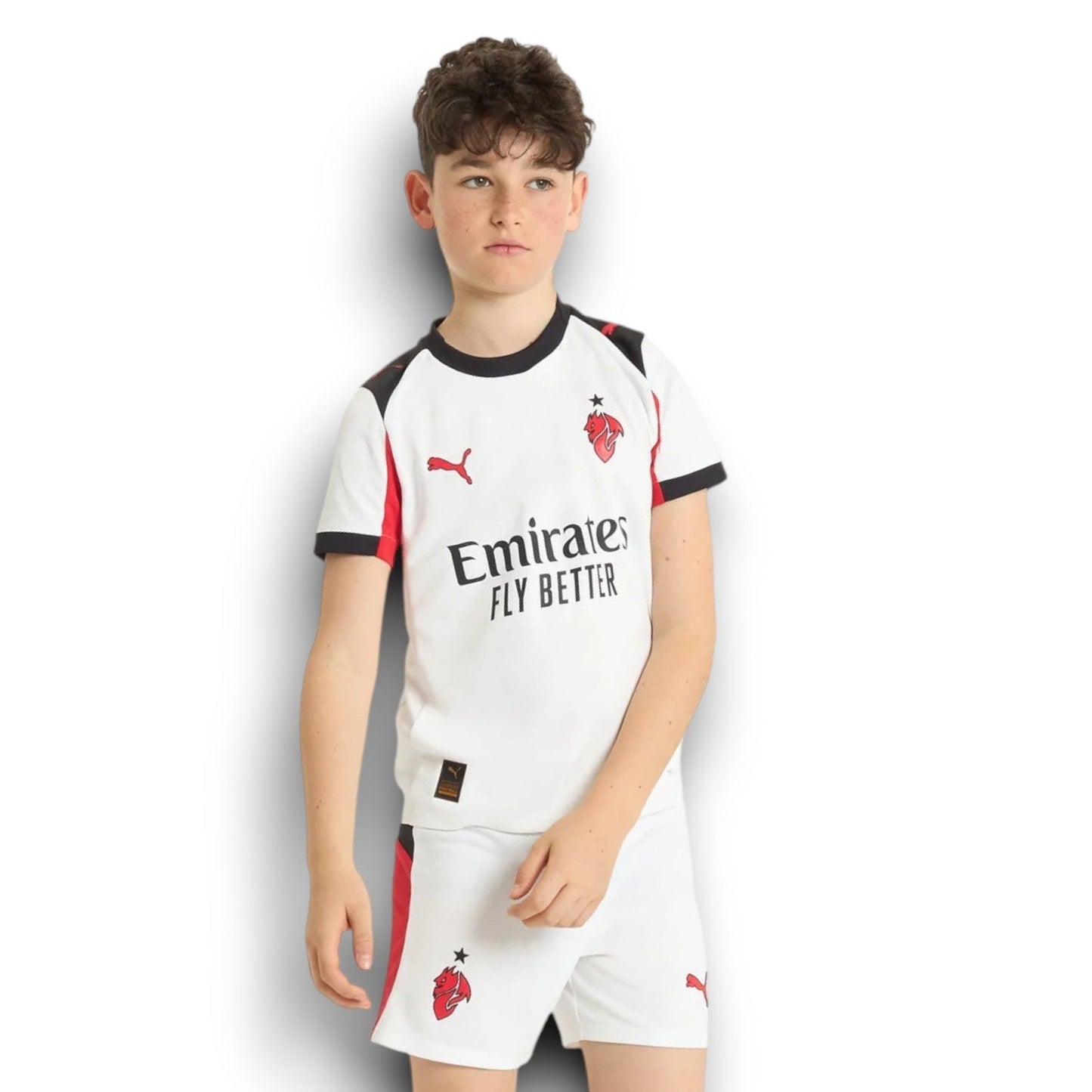 AC Milan Camiseta Visitante 2025/26 - Niños