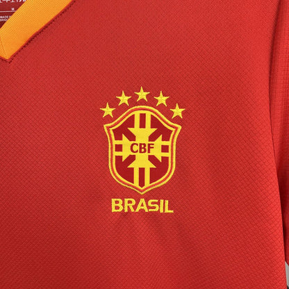Brasil Camiseta 2025/26 - Red Jordan Edición Especial