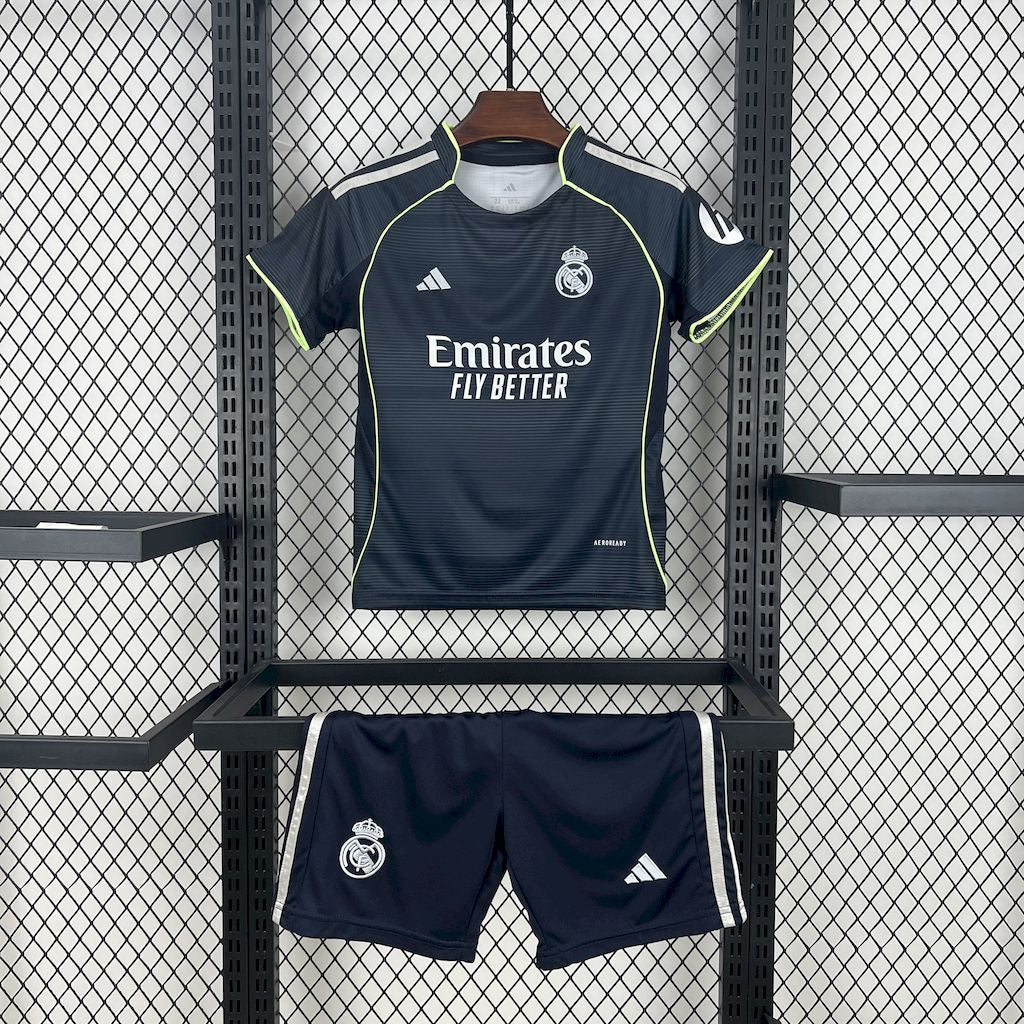 Real Madrid Camiseta Visitante 2025/26 - Niños