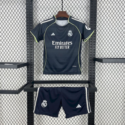 Real Madrid Camiseta Visitante 2025/26 - Niños