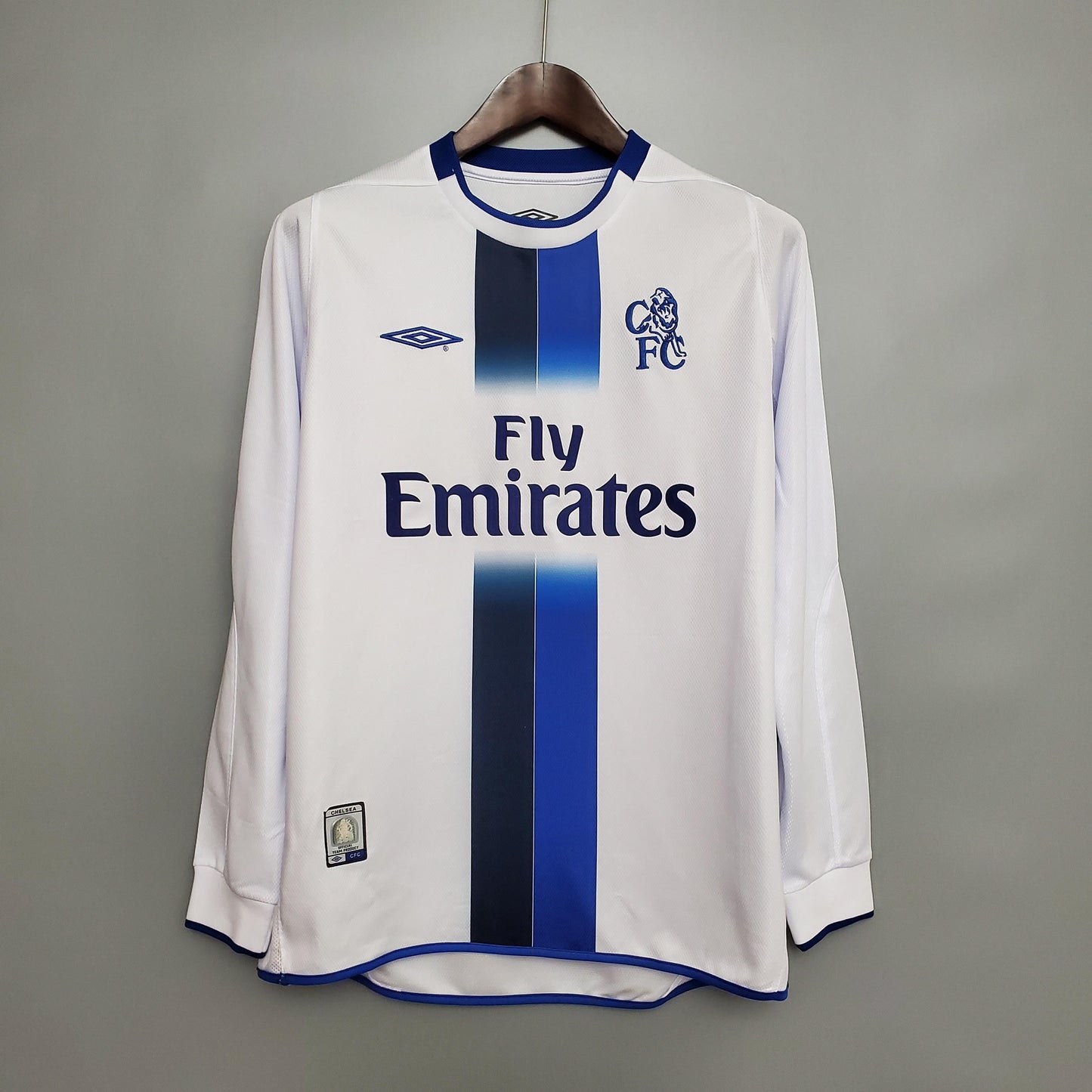 Chelsea Retro Camiseta Visitante 2003/05 - Manga Larga