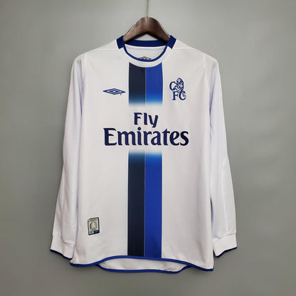 Chelsea Retro Camiseta Visitante 2003/05 - Manga Larga