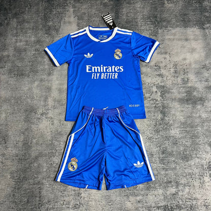 Real Madrid Tercera Camiseta 2025/26 - Niños