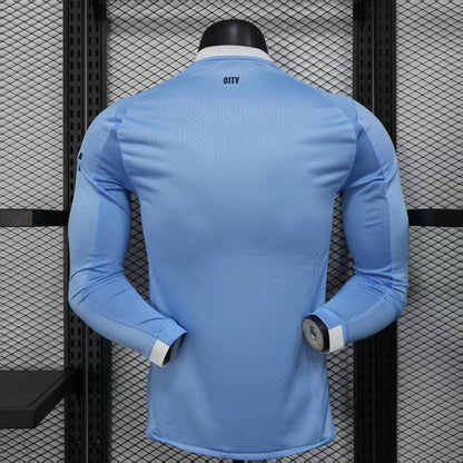 Manchester City Player Camiseta Local 2025/26 - Manga Larga