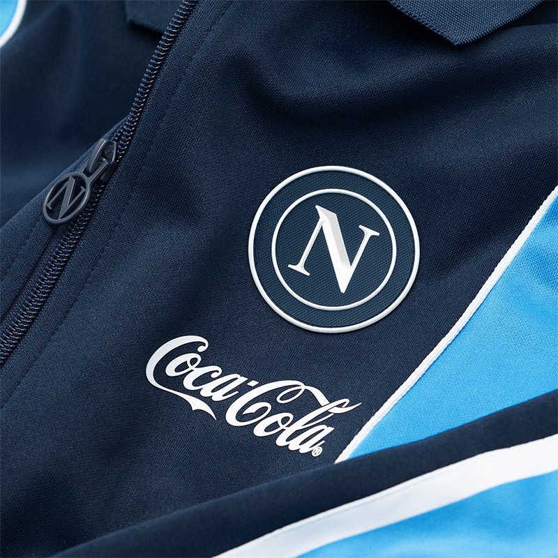 SSC Napoli Dark Blue Euro Anthem Jacket 2025/26