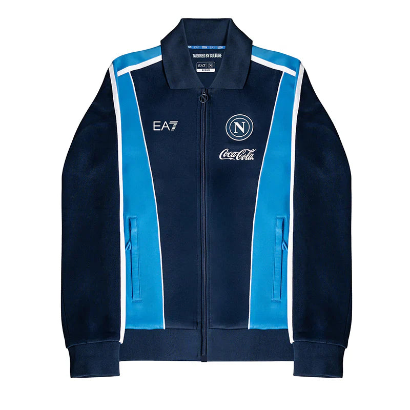 SSC Napoli Dark Blue Euro Anthem Jacket 2025/26