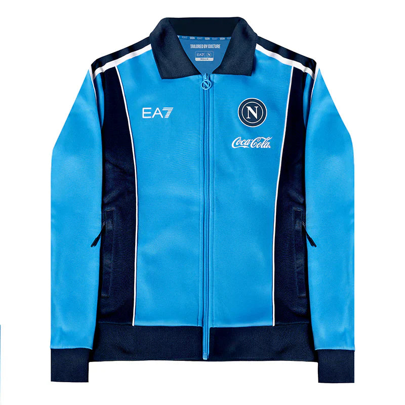 SSC Napoli Sky Blue Euro Anthem Jacket 2025/26