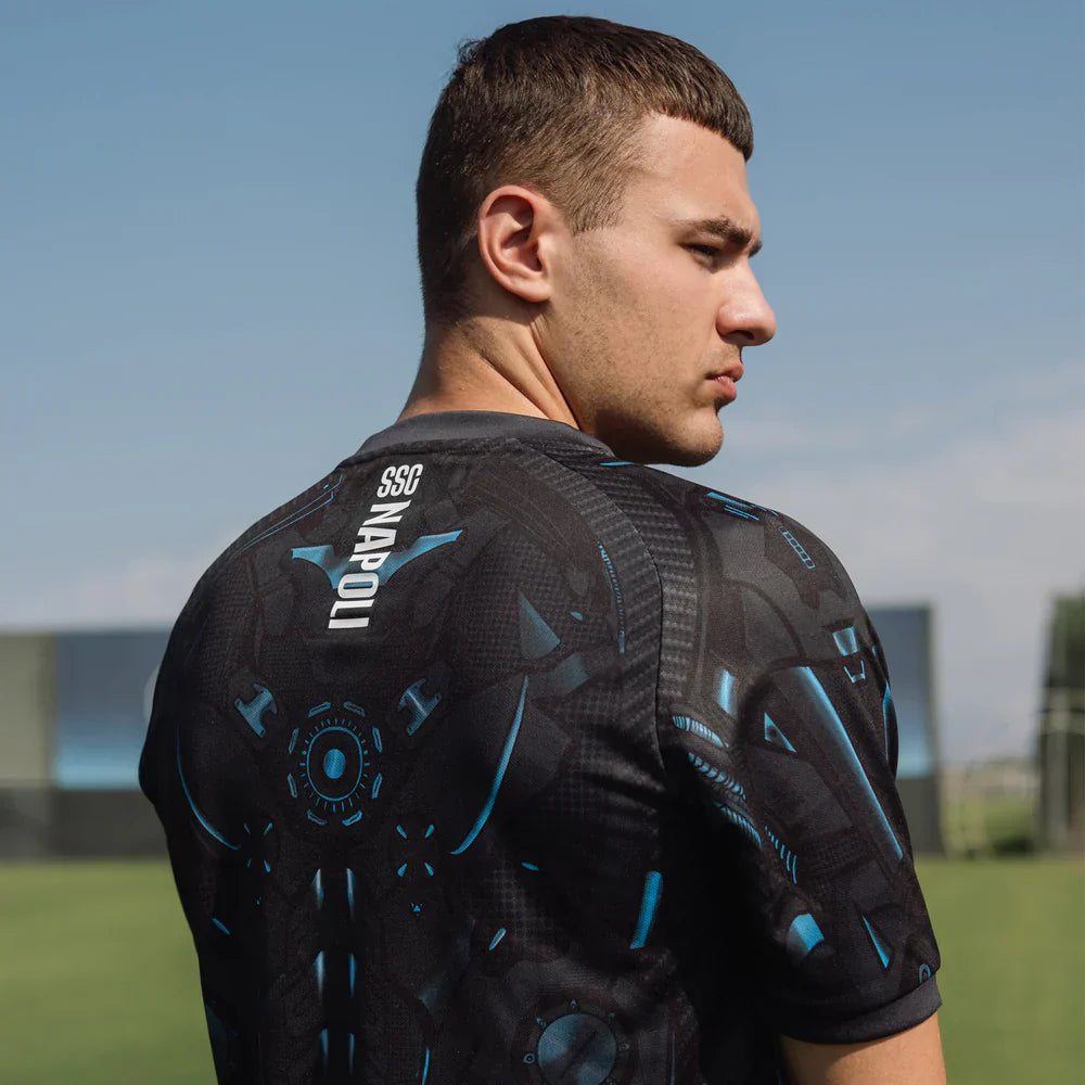 SSC Napoli Ebony Entrenamiento Camiseta 2025/26