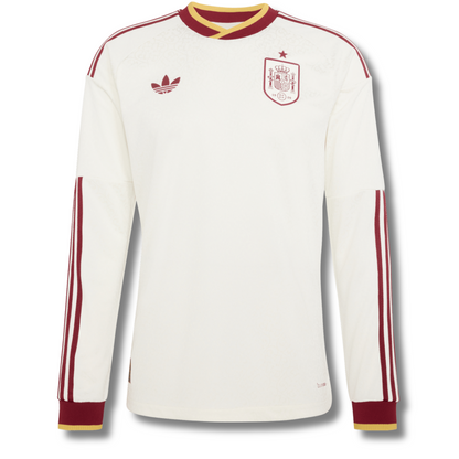España Mundial Camiseta Visitante 2026 - Manga Larga