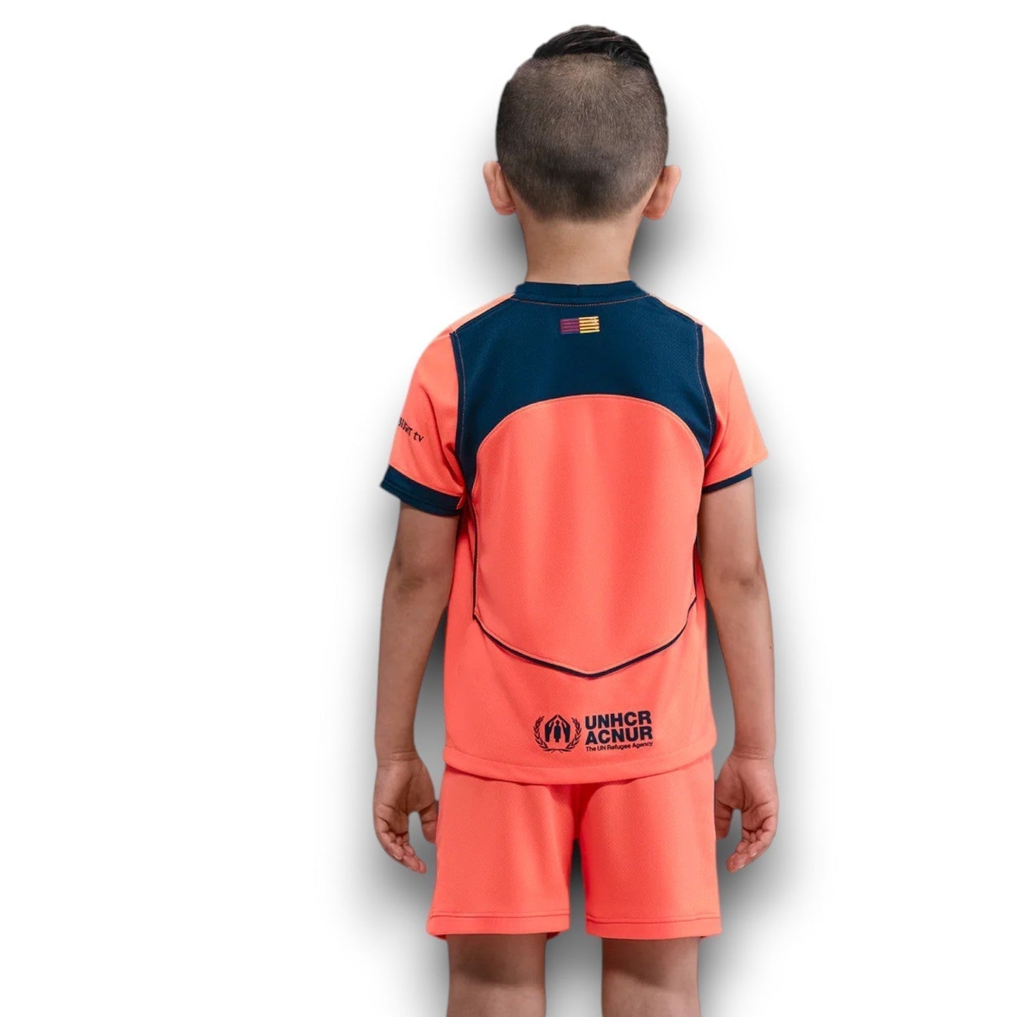 Barcelona Tercera Camiseta 2025/26 - Niños