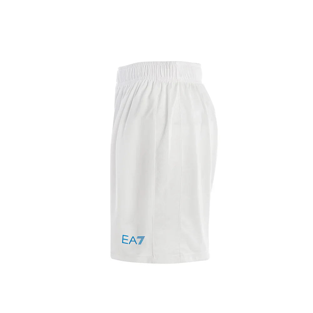 SSC Napoli White Match Shorts Camiseta 2025/26