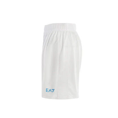 SSC Napoli White Match Shorts Camiseta 2025/26