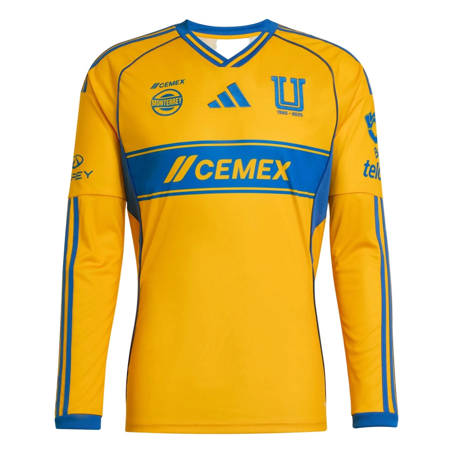 Tigres UANL Camiseta Local 2025/26 - Manga Larga - Player Version