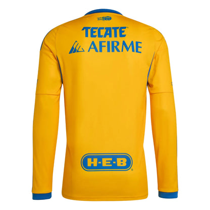 Tigres UANL Camiseta Local 2025/26 - Manga Larga - Player Version