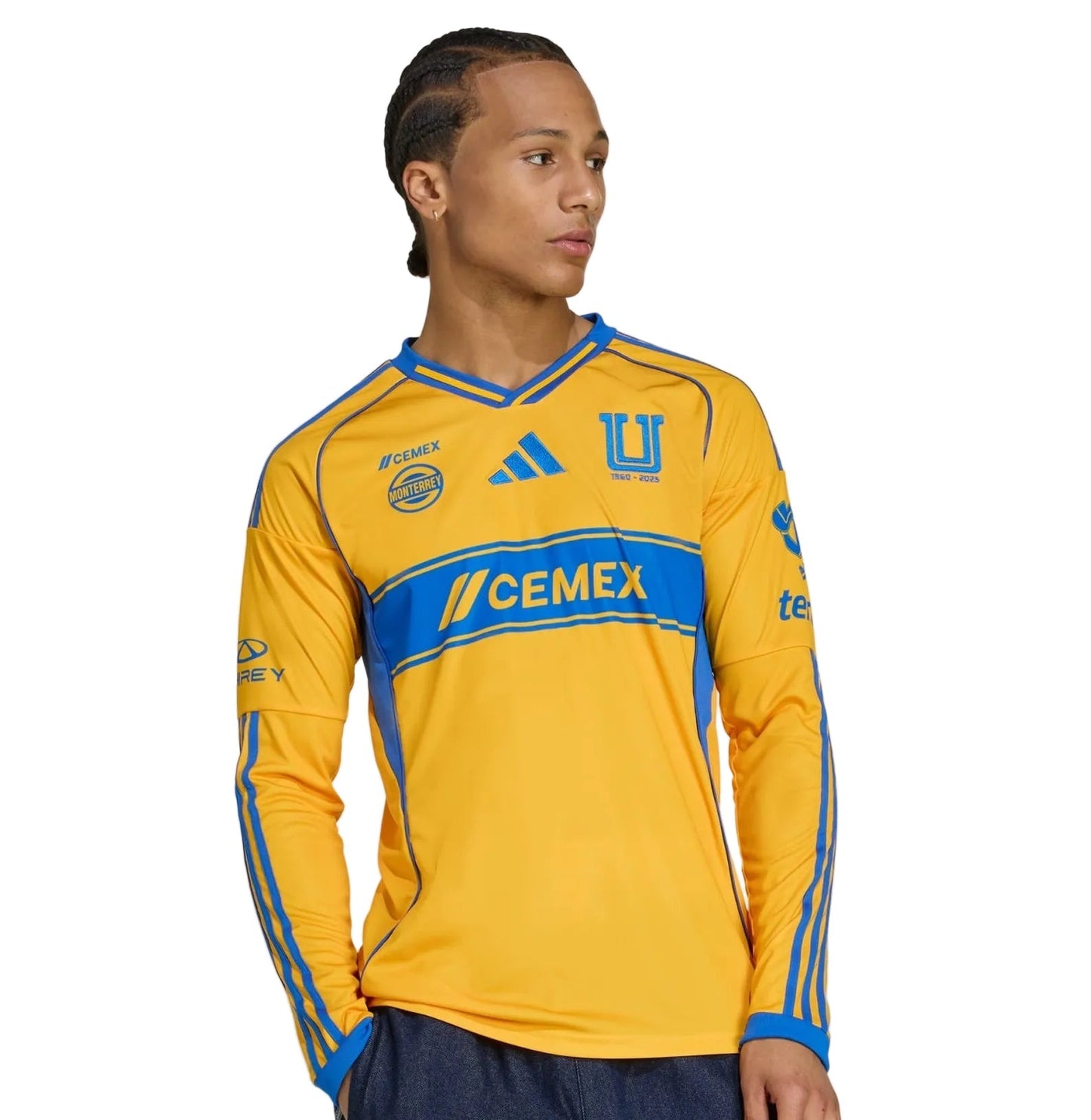 Tigres UANL Camiseta Local 2025/26 - Manga Larga - Player Version