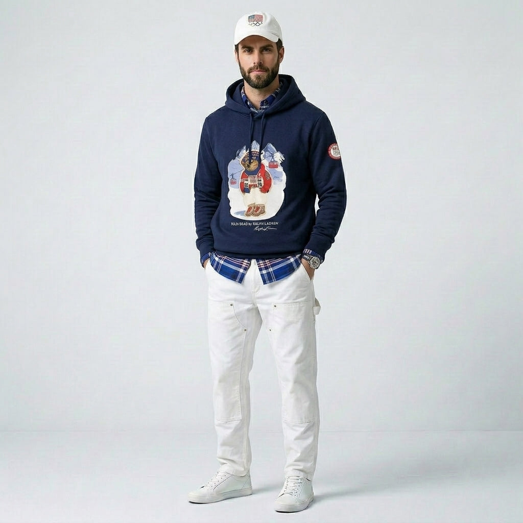 Heritage™ USA Bear Hoodie RL