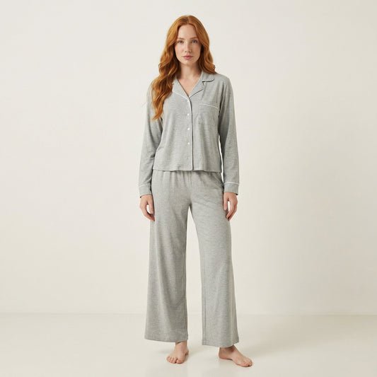 Calm Lounge | Ensemble Détente – Chemise & Pantalon