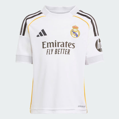 Real Madrid Camiseta Local 2025/26 - Niños
