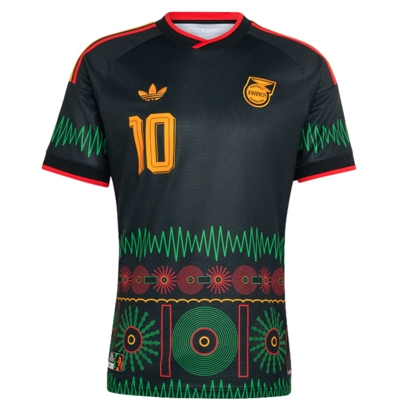 Jamaica Camiseta Visitante 2026 - Bob Marley #10