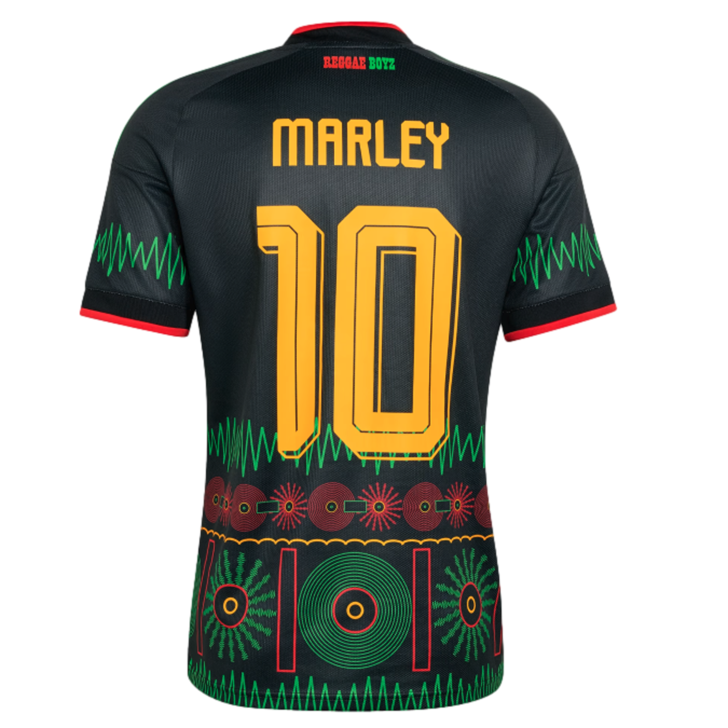 Jamaica Camiseta Visitante 2026 - Bob Marley #10