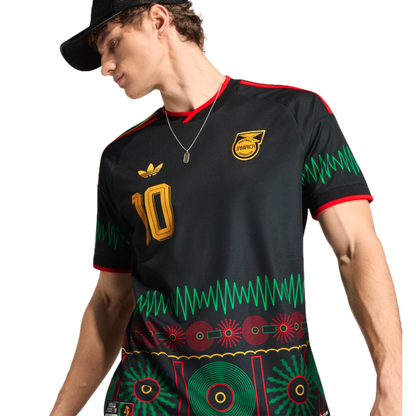 Jamaica Camiseta Visitante 2026 - Bob Marley #10