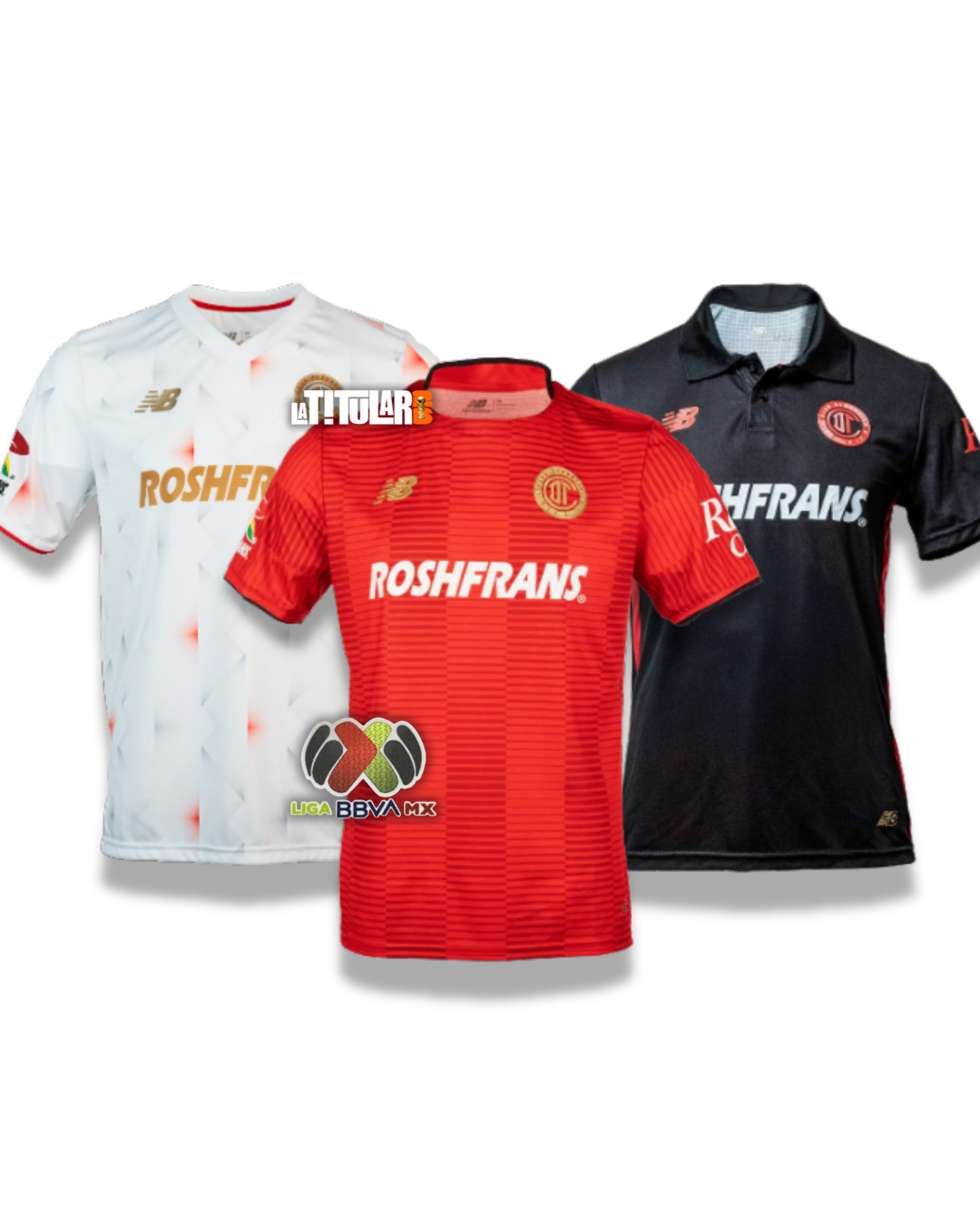 COMBO Toluca Camisetas 2026