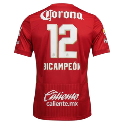 Toluca Camiseta Local 2025/26 - Bicampeones #12