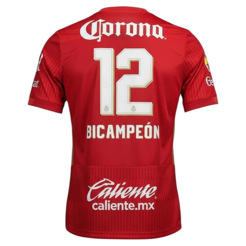 Toluca Camiseta Local 2025/26 - Bicampeones #12