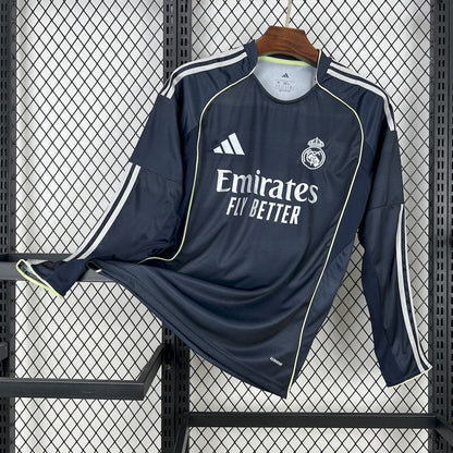Real Madrid Camiseta Visitante 2025/26 - Manga Larga