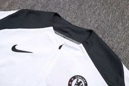 Chelsea White Pre-Partido TrackSuit 2025/26