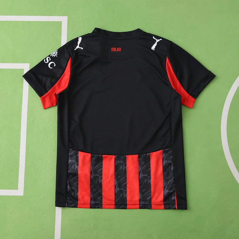 AC Milan Camiseta Local 2025/26 - Niños