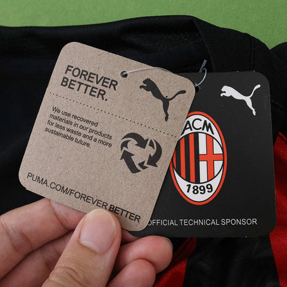 AC Milan Versión Jugador Camiseta Local 2025/26 - Manga Larga