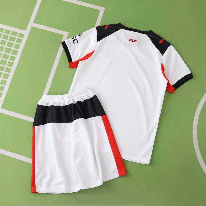 AC Milan Camiseta Visitante 2025/26 - Niños
